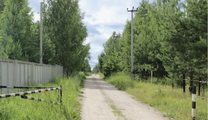 Фото въезда в Зеленый Бор Горицы Липецк